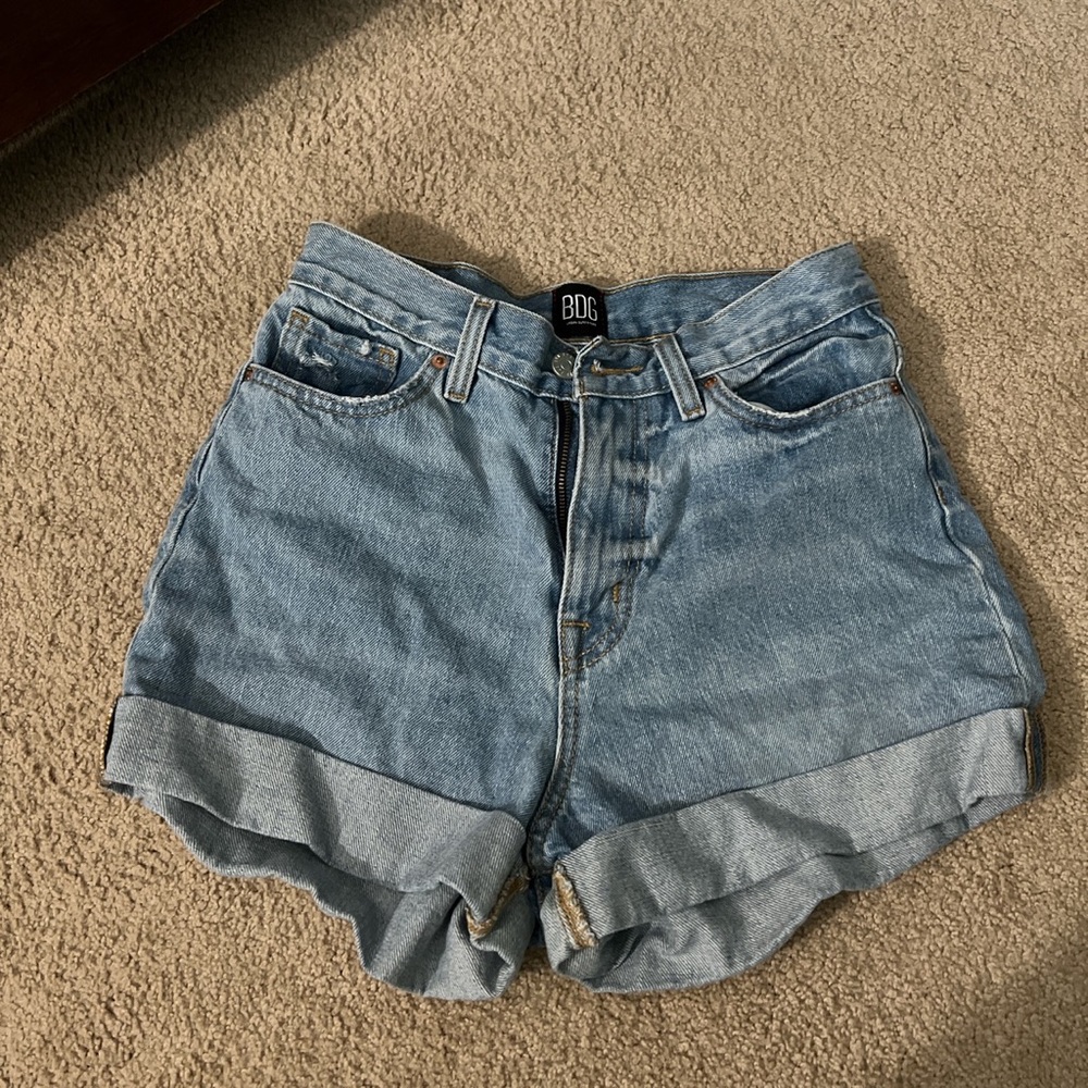 BDG high rise mom shorts